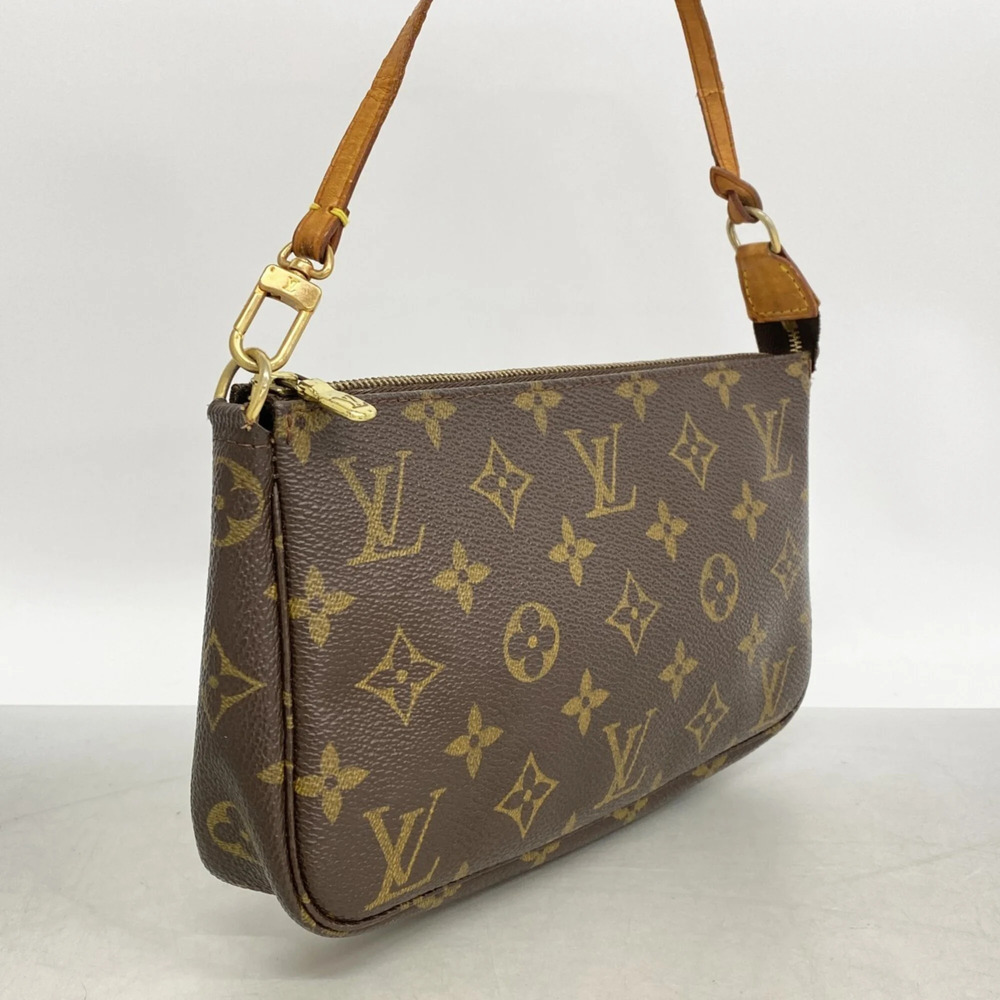 LOUIS VUITTON Brown Monogram Pochette Pouch - Picture 2 of 10